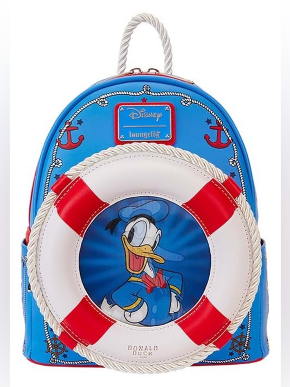 Loungefly Donald Duck 90th Anniversary Edition Lenticular Mini Backpack